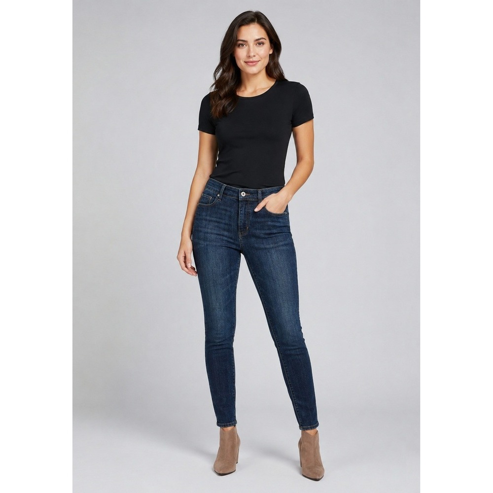Pilcro and the‎ Letterpress Anthropologie Jeans Womens 27 Blue High Rise Legging